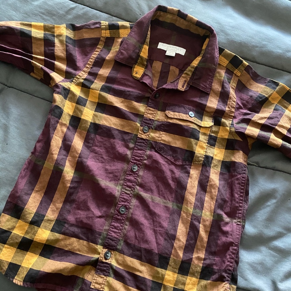 Kids Burberry Shirt